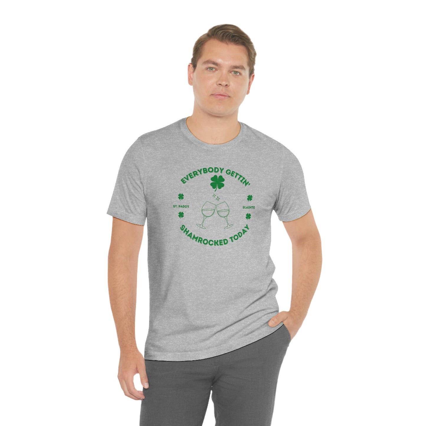 St.  Patrick's Day Women's Tee: Lets Get Rocked !