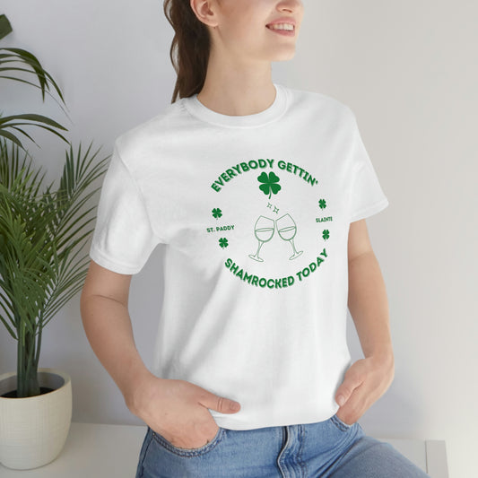 St.  Patrick's Day Women's Tee: Lets Get Rocked !