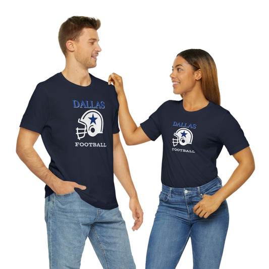 Unisex Jersey Short Sleeve Tee: Dallas Football