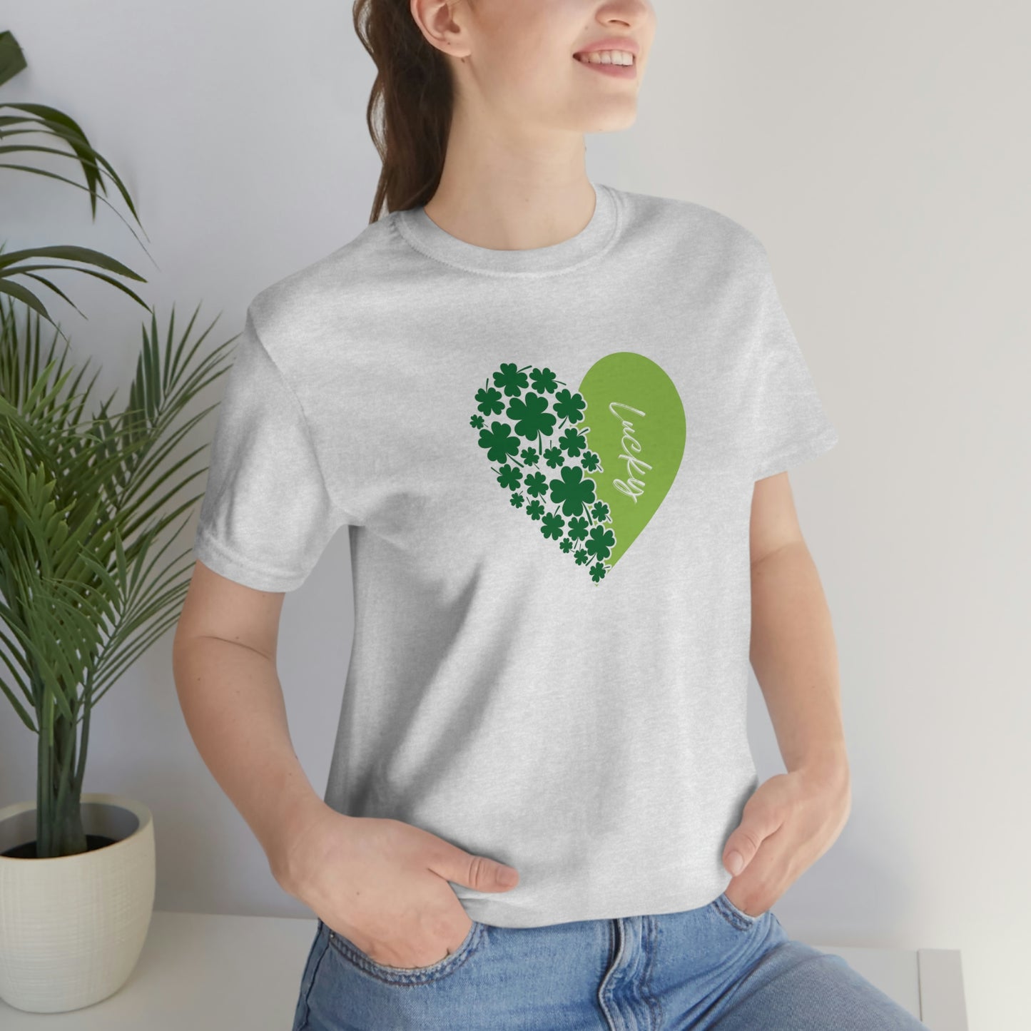 St. Patrick's Day Women's Tee:  Lucky Heart