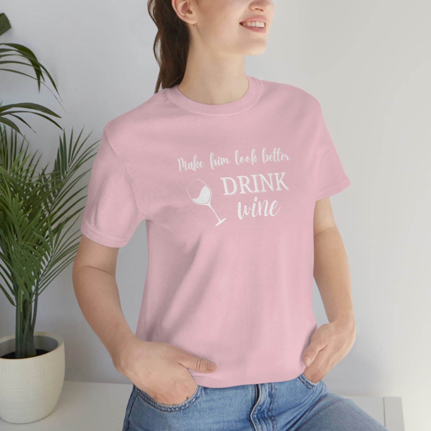 Women's Tee:  Drink Wine