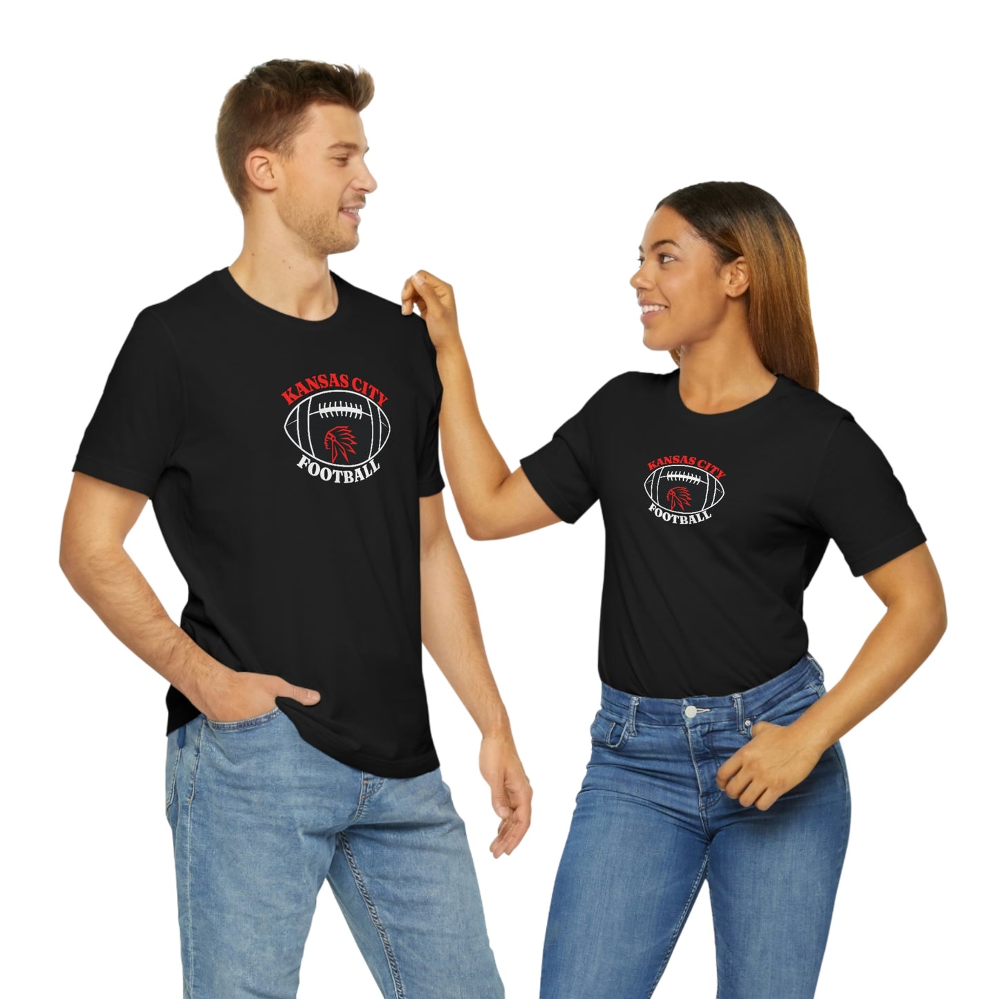 Unisex Jersey Short Sleeve Tee: KC Football