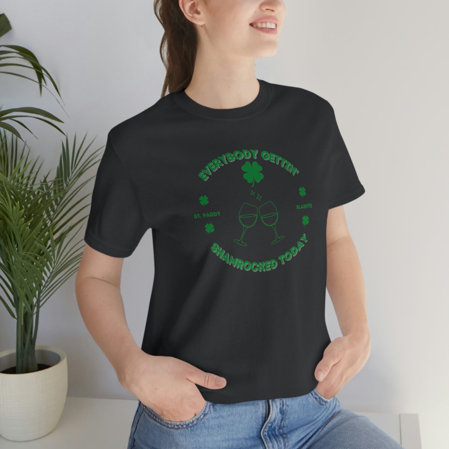 St.  Patrick's Day Women's Tee: Lets Get Rocked !