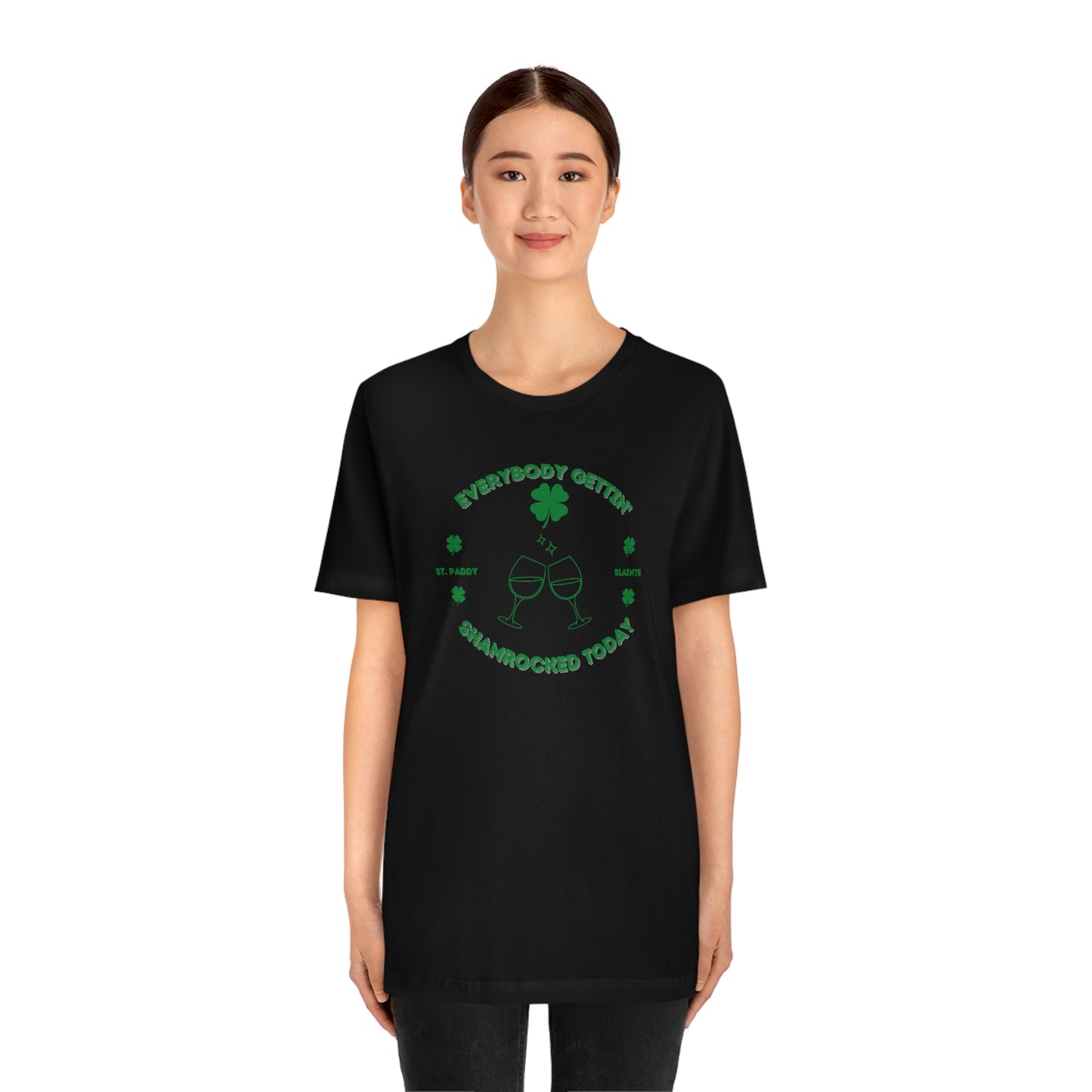 St.  Patrick's Day Women's Tee: Lets Get Rocked !