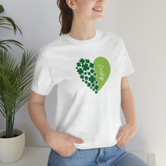 St. Patrick's Day Women's Tee:  Lucky Heart