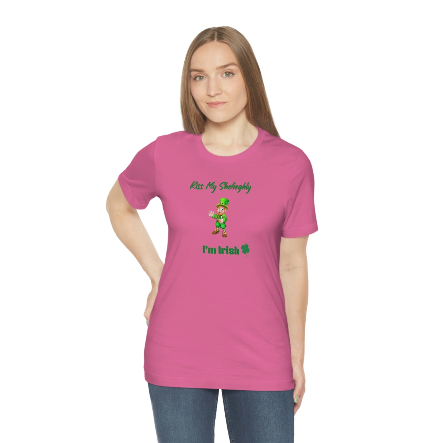 St. Patrick's Day:  Men's Tee:  Kiss My Sheleighly