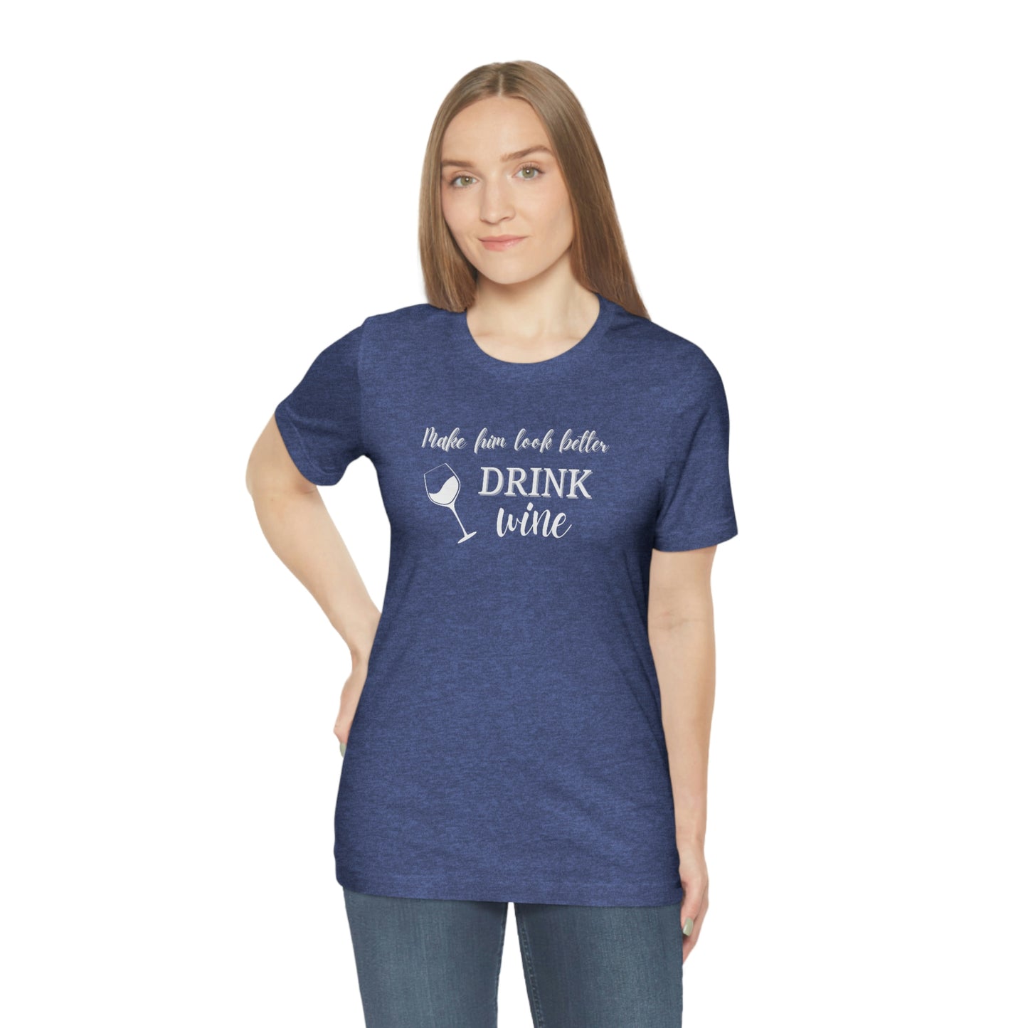 Women's Tee:  Drink Wine