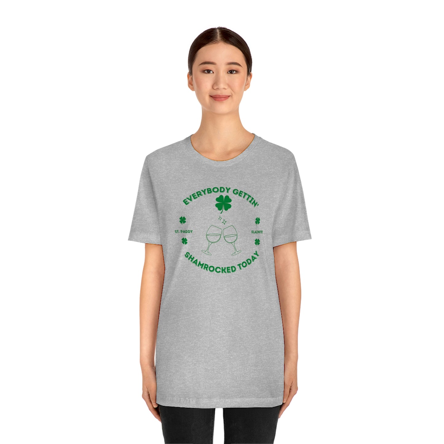 St.  Patrick's Day Women's Tee: Lets Get Rocked !