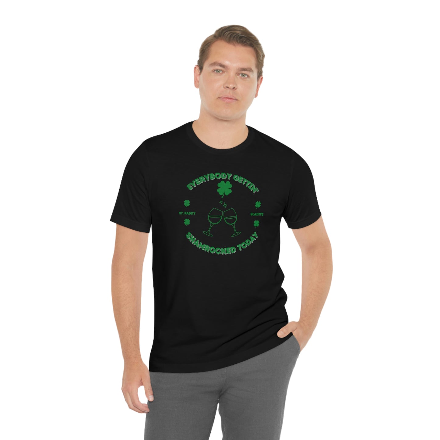 St.  Patrick's Day Women's Tee: Lets Get Rocked !