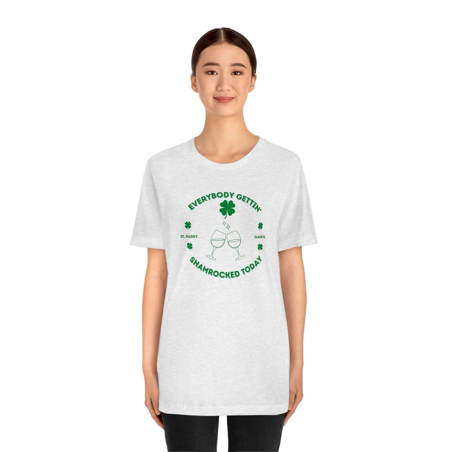 St.  Patrick's Day Women's Tee: Lets Get Rocked !