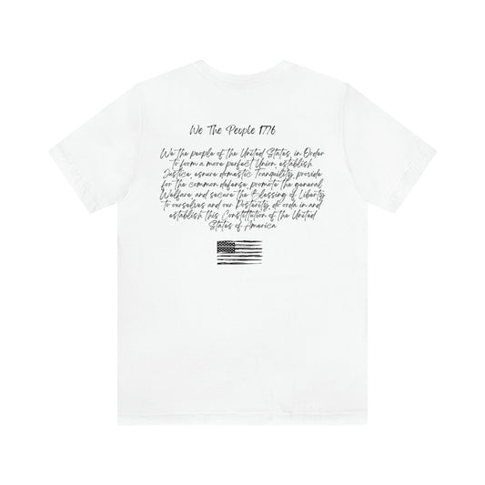 Unisex Jersey Short Sleeve Tee: Preamble to the US Constitution:  America